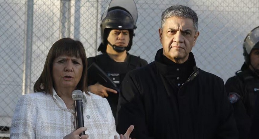 Bullrich dispuso el traslado de los detenidos al Servicio Penitenciario Federal