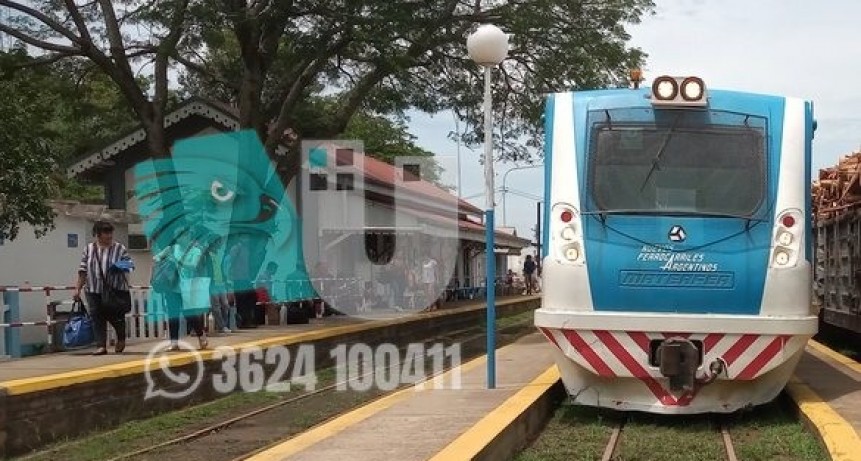 Vuelve a circular el tren metropolitano que une Barranqueras, Resistencia, Cacuí y Puerto Tirol