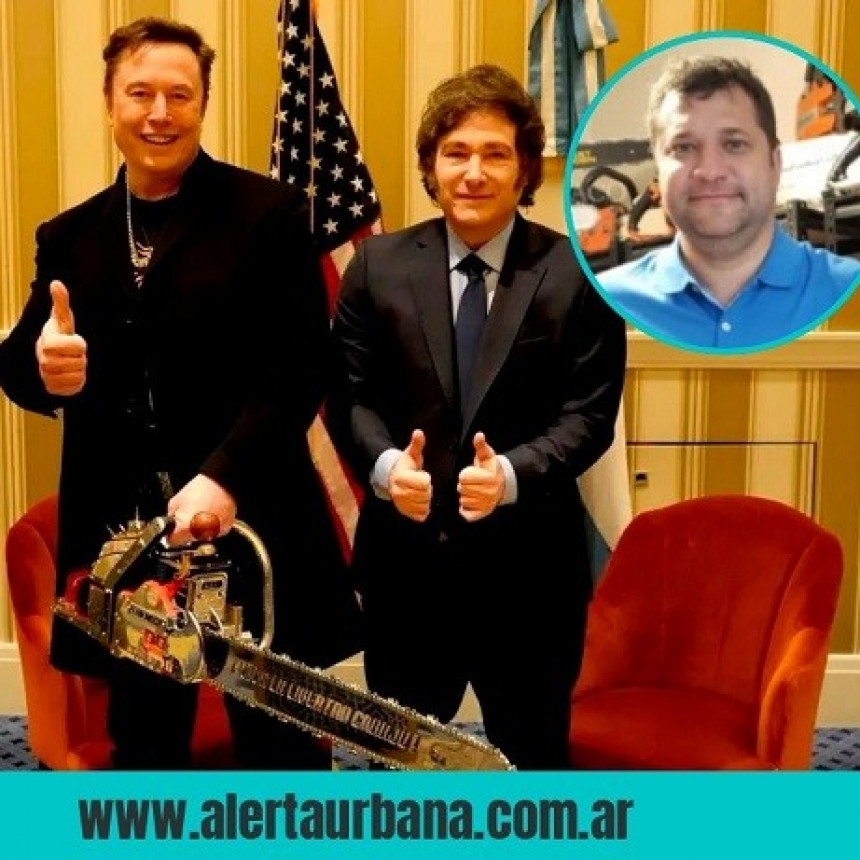 La motosierra que Javier Milei le regaló a Elon Musk se fabricó en el Chaco