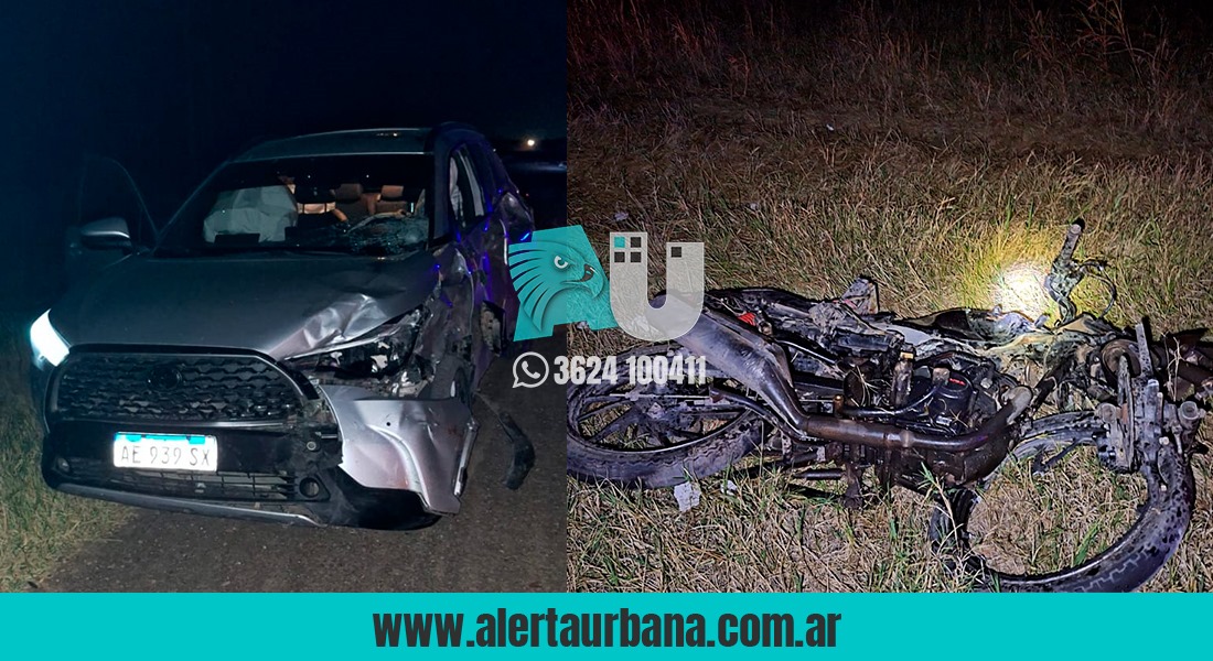 Dos motociclistas muertos en trágico siniestro vial en Quitilipi