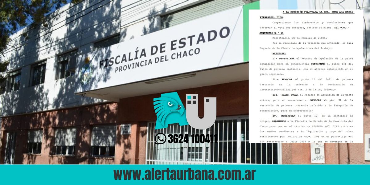 Fallo judicial reveló pagos irregulares a funcionarios de alto rango en la Fiscalía de Estado