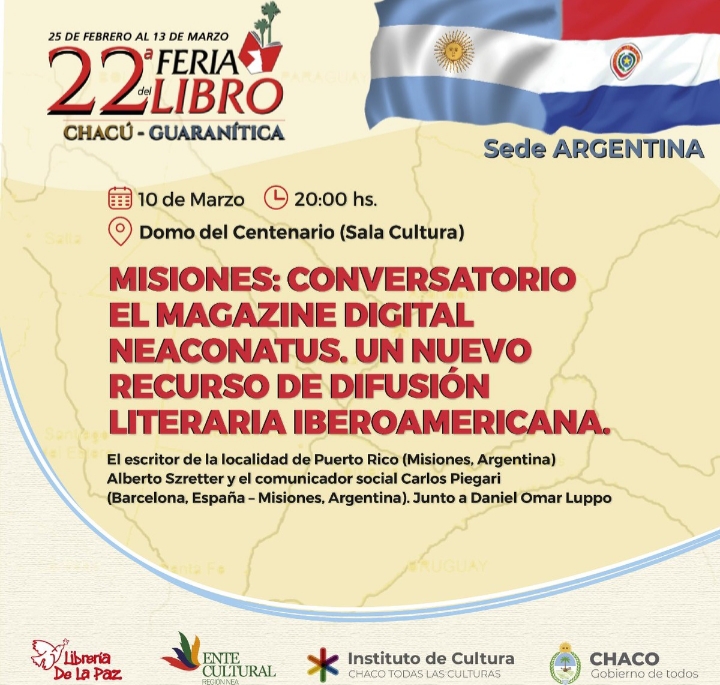 Feria del Libro: conversatorio sobre el magazine digital Neaconatus