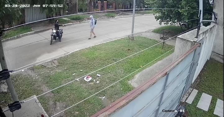 Resistencia: robo en Villa el Dorado captado en video