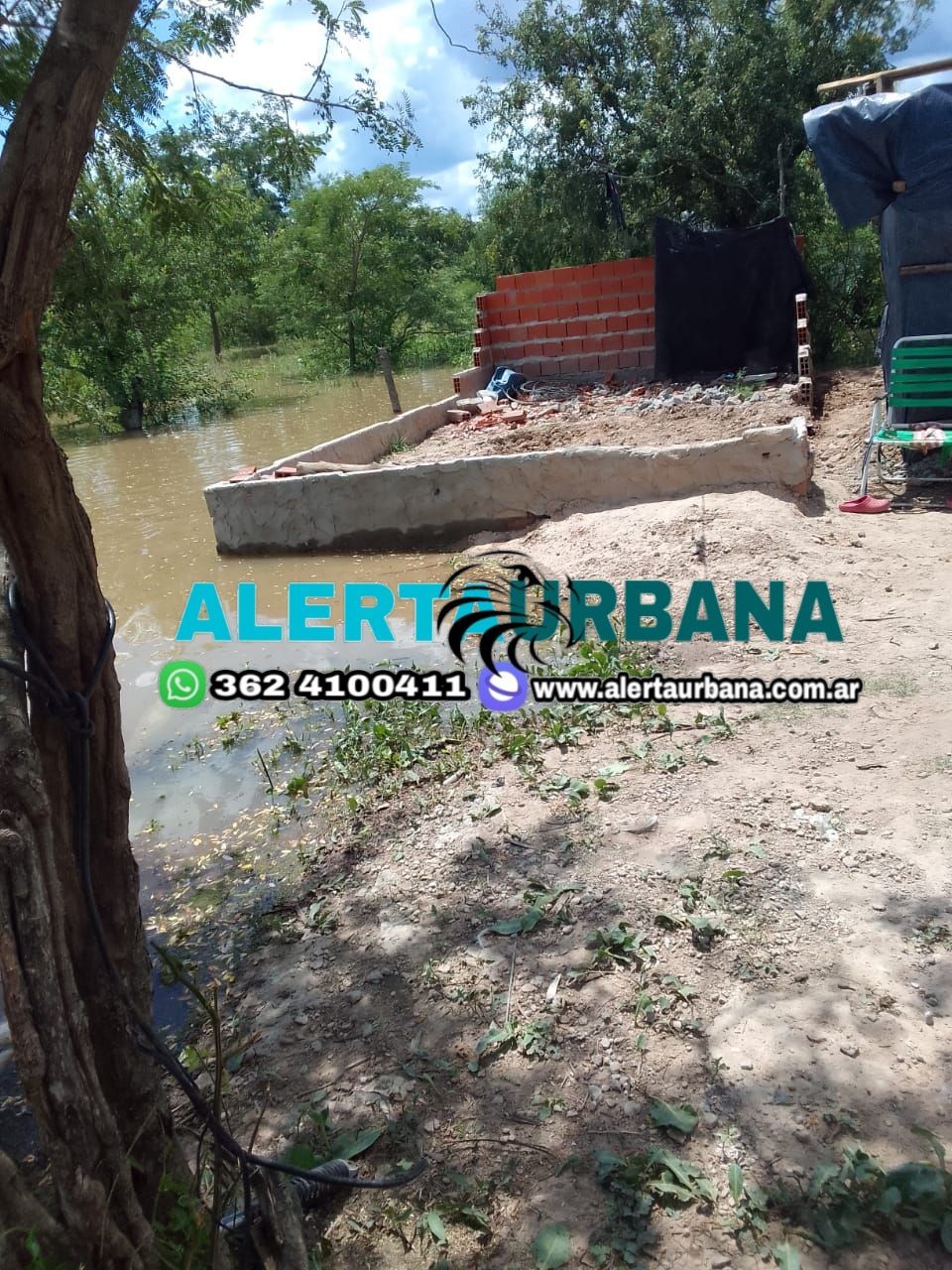 VIDEO| Barranqueras: Vecinos solicitan ayuda a la intendente por inundación de una vivienda