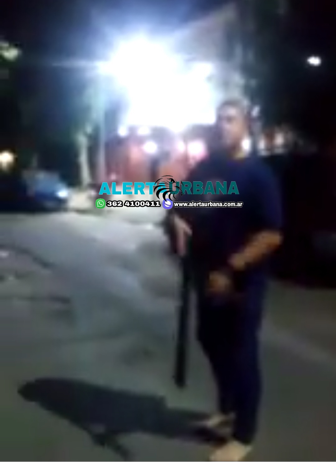 VIDEO| Fue a pedir ayuda a la Comisaría y lo corrieron a escopetazos