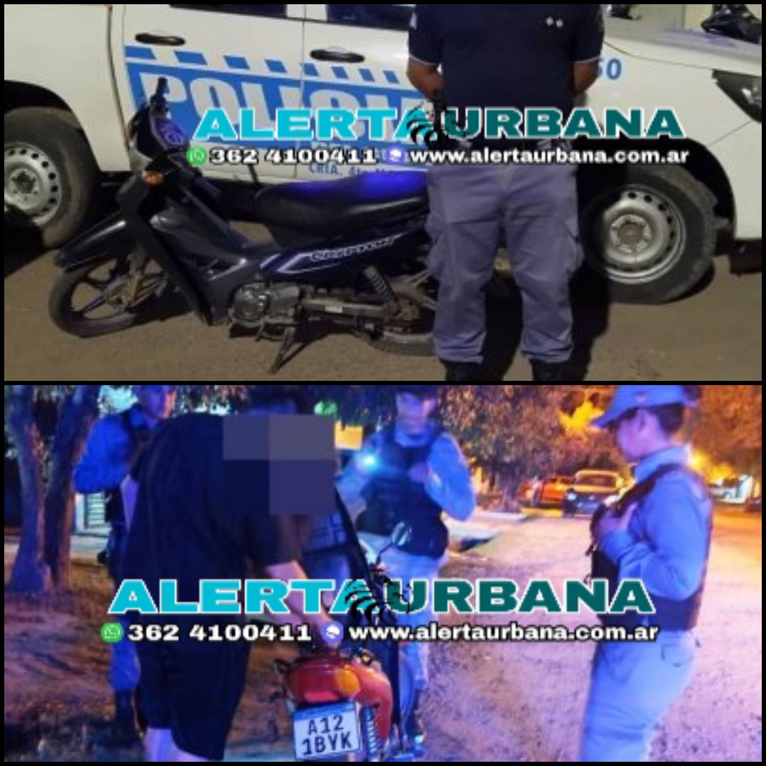 Resistencia: efectivos de la comisaría Cuarta recuperaron dos motocicletas