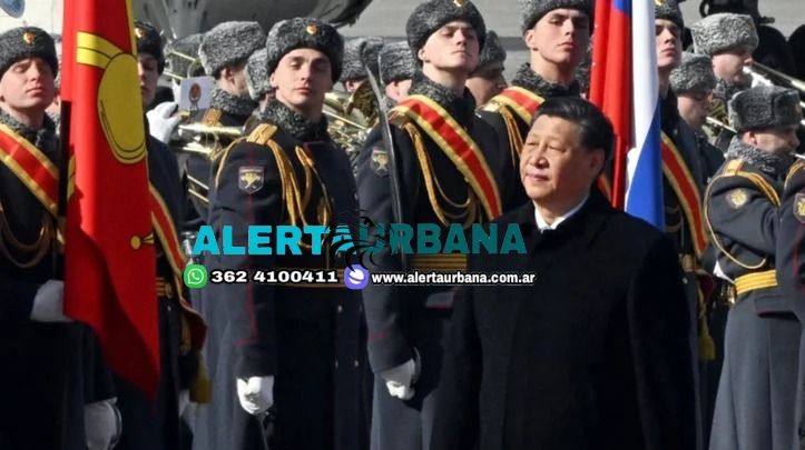 Xi llegó a Moscú y abogó por un «nuevo impulso» en las relaciones entre China y Rusia