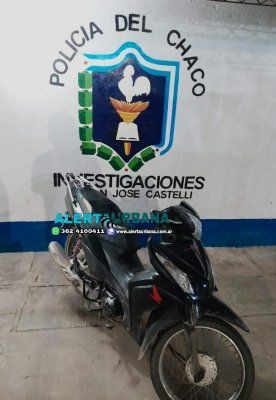 Juan José Castelli: Hallaron una motocicleta que fue ocultada entre malezas
