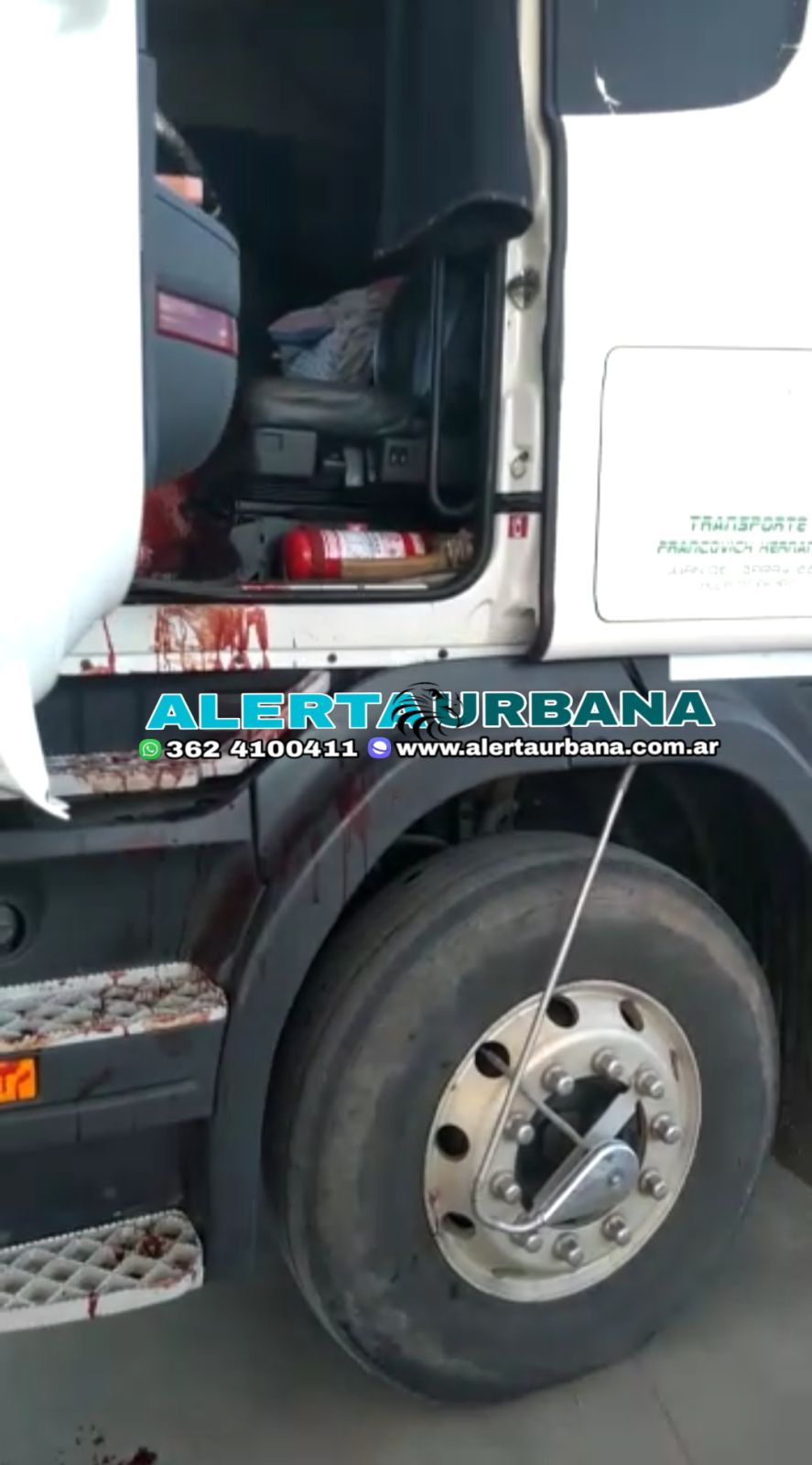 VIDEO-Concepción del Bermejo: asesinaron a un camionero en un aparente intento de robo