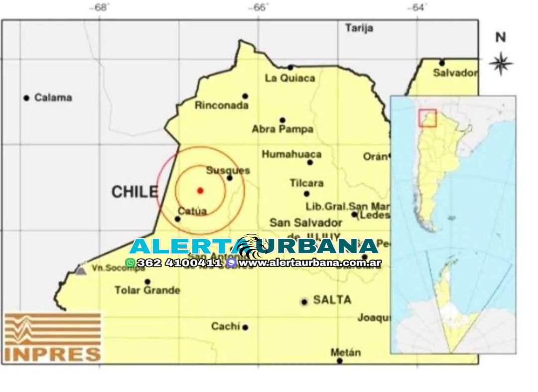 Tembló Jujuy: se registró un sismo de 6.4 y se sintió también en Chile