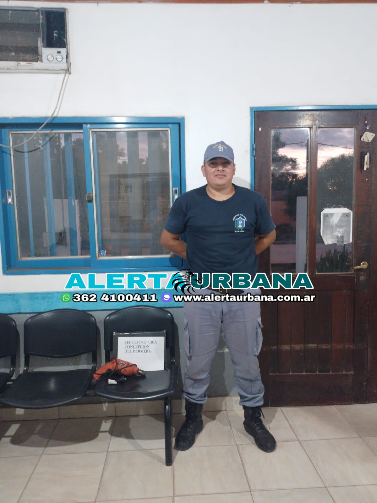 Concepción del Bermejo: restituyen un taladro a su propietario