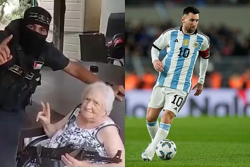 Messi salvó a una abuela de 90 años de ser secuestrada por el terrorismo de Hamas