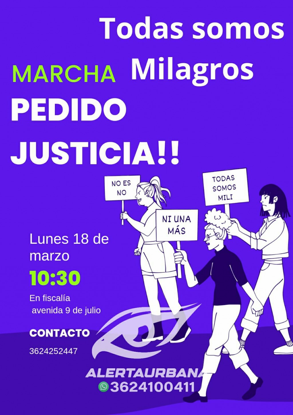 Caso de abuso sexual en Puerto Vilelas: hoy marchan para pedir justicia por Milagros 