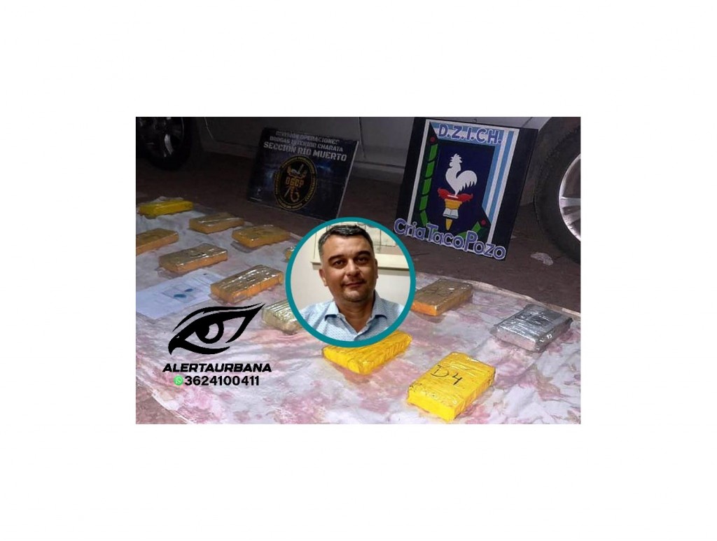 Vergüenza judicial: otorgan domiciliaria a narco detenido con 14 kilos de cocaína en Taco Pozo
