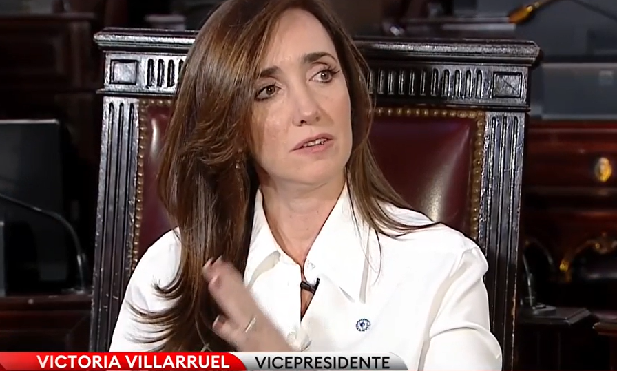 Villarruel se diferenció de Milei: cuestionó el envío de las FFAA a Rosario y defendió el aumento a senadores
