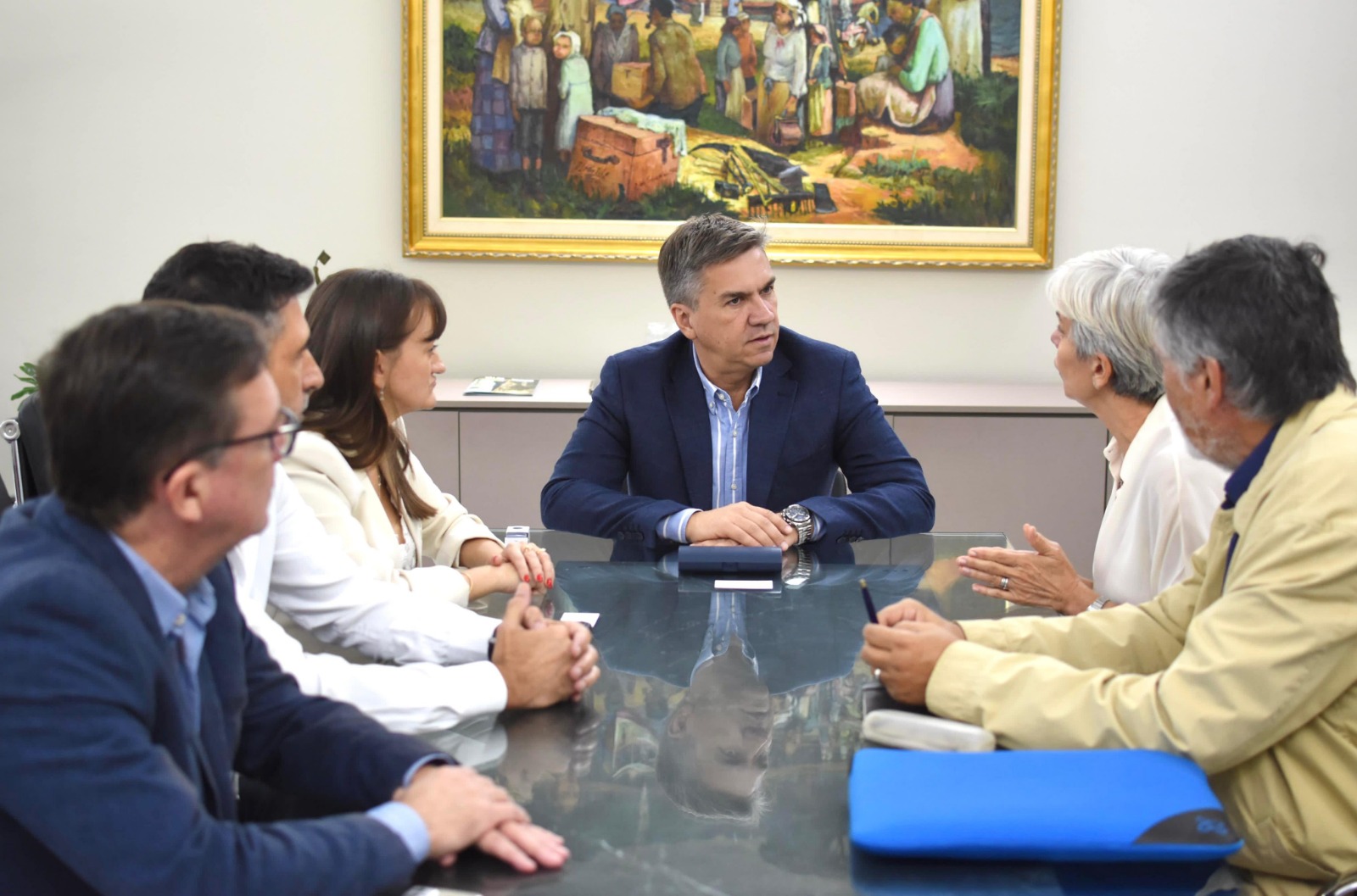 El gobernador Leandro Zdero se reunió con representantes de Naciones Unidas para definir agenda de trabajo