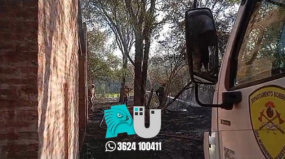 Logran controlar un peligroso incendio que se aproximó a la planta de Unitán