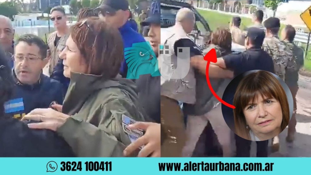 Afectados por el temporal en Bahía Blanca increparon a Patricia Bullrich y a Luis Petri 