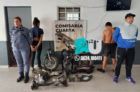 Simularon ser pareja para que no se note que robaban una moto, al final los encontraron 