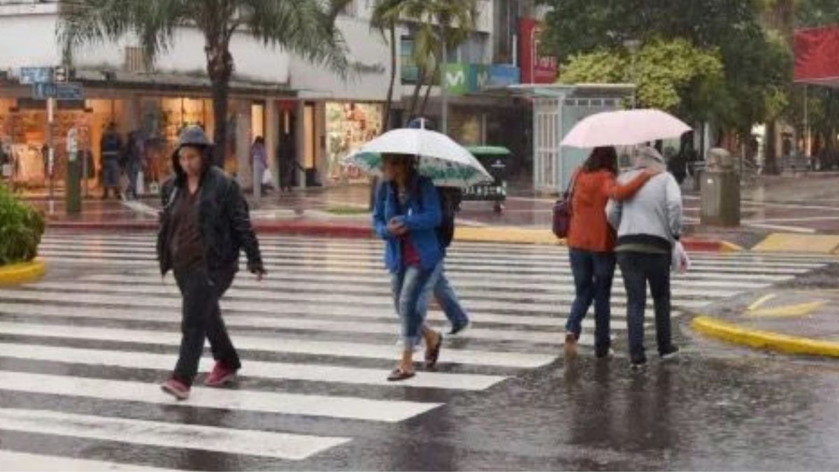 Anuncian lluvias y tormentas hasta el próximo martes