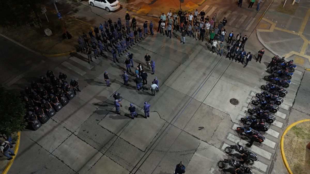 Gran operativo policial: más de 200 policías en la apertura de las Sesiones Ordinarias