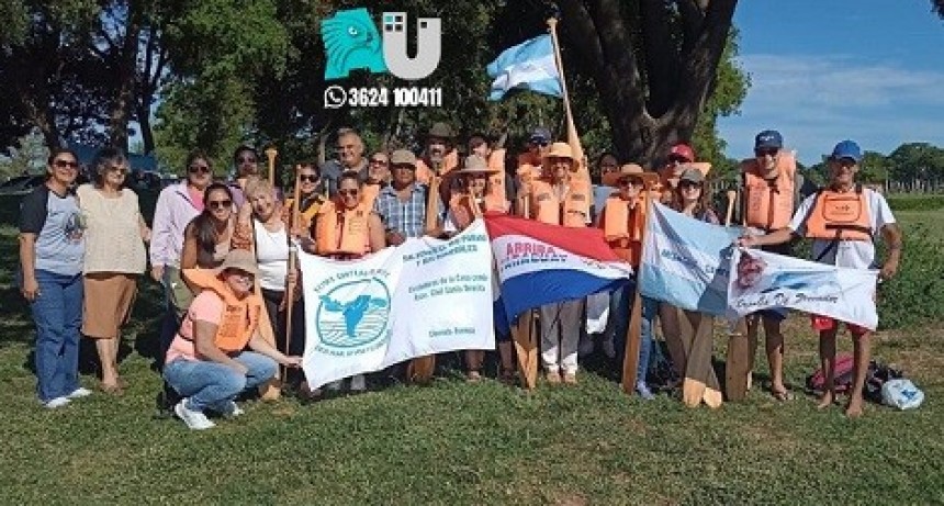 Desde la Isla del Cerrito comenzó la remada en defensa del río Paraná 