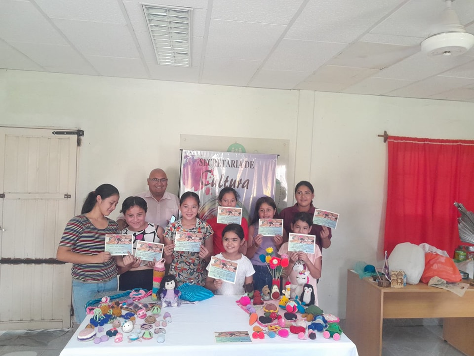 El municipio de Cote Lai concluýó el Taller de Crochet para Niñas 