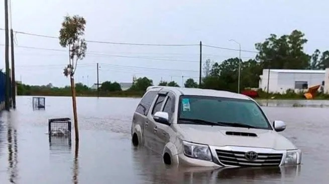 Inundaciones en Entre Ríos: Villaguay y Villa Elisa, prácticamente sumergidas bajo el agua