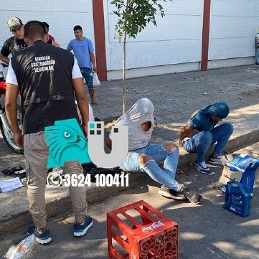 Huyeron de un control, golpearon a policías y terminaron detenidos