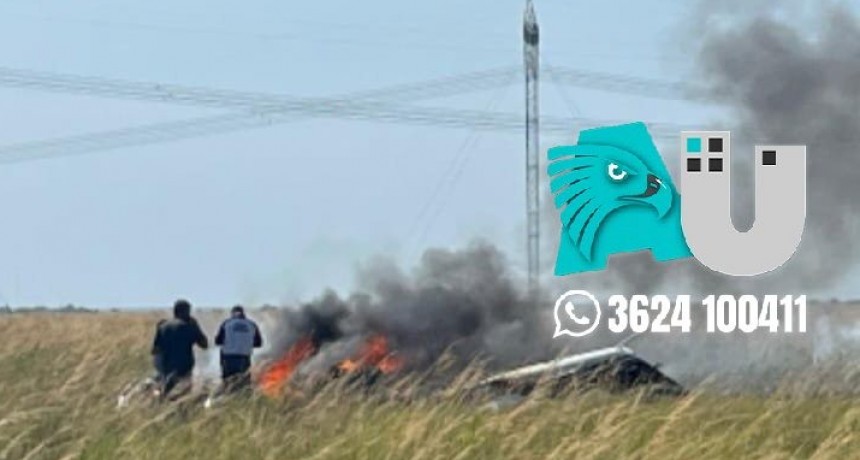Se estrelló un helicóptero que combatía incendios en Corrientes