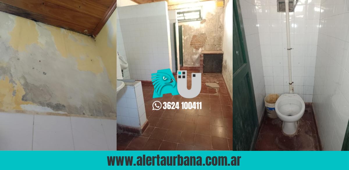 Denuncian abandono y deficiencias edilicias en la Escuela 842 de Resistencia