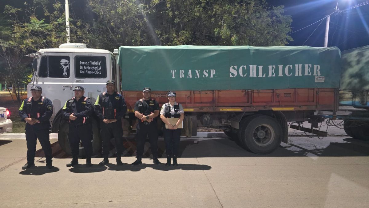 Secuestran camión con pedido de secuestro activo proveniente de Mendoza en Villa Ángela