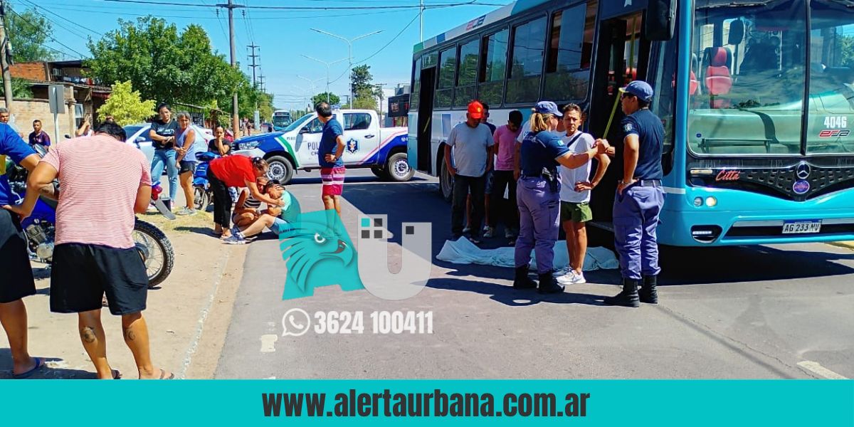 Un hombre murió al ser arrollado por un colectivo en la Sabin