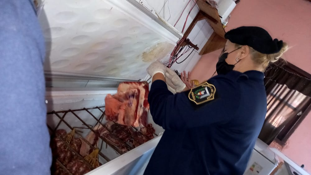 Laguna Limpia: decomisan más de 100 kilos de carne no apta para el consumo 