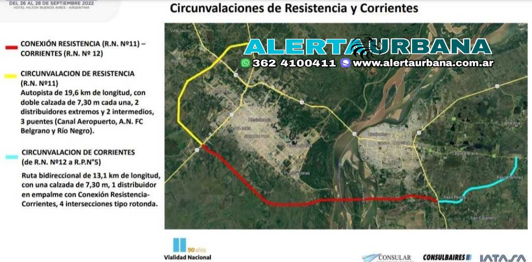 Adjudicaron una de las circunvalaciones del proyecto del Segundo Puente Chaco-Corrientes