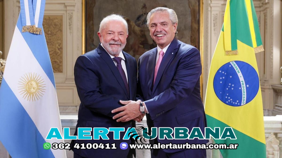 El presidente Alberto Fernández y Lula Da Silva tratan acuerdos comerciales