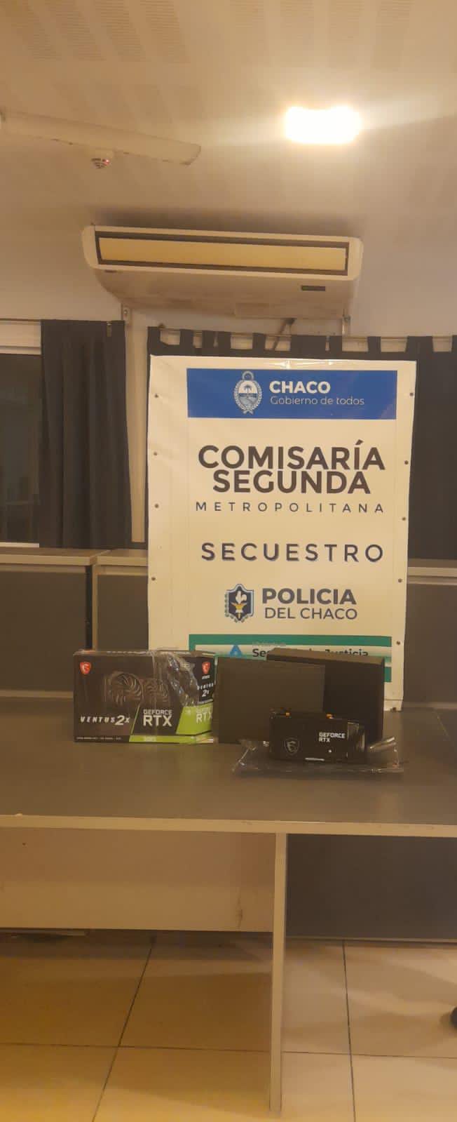 Le robaron una placa de video informática valuada en 800 mil pesos: detuvieron al ladrón