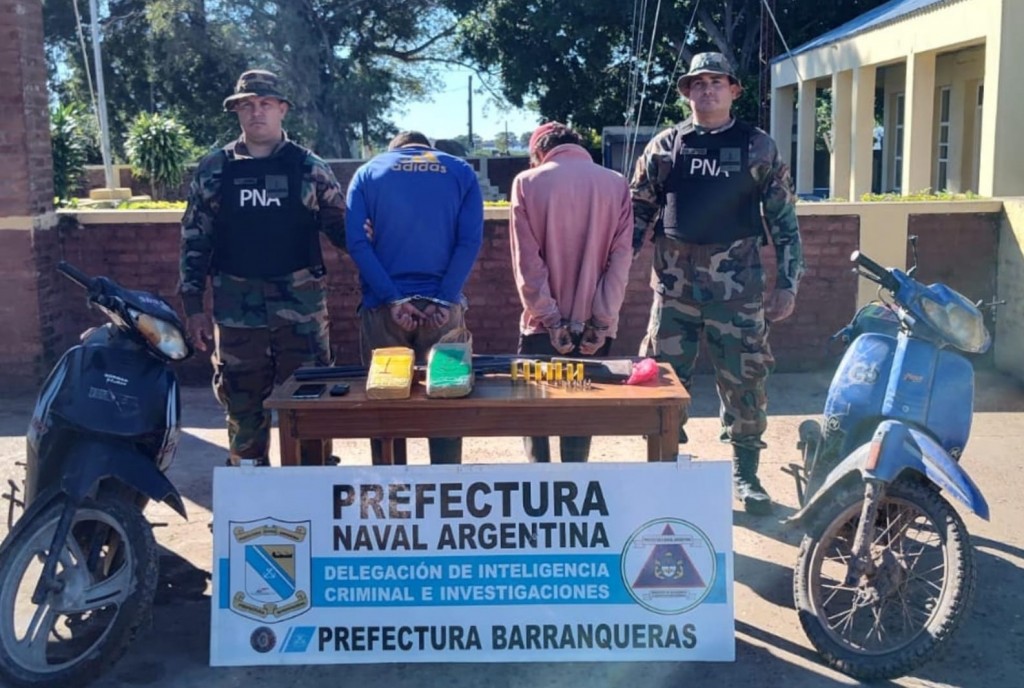  Secuestran dos kilos de cocaína en una embarcación en Barranqueras