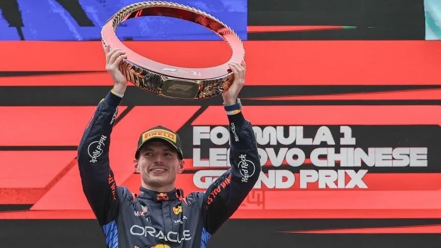 Verstappen sumó una nueva victoria en China y mantiene su hegemonía en la Fórmula 1