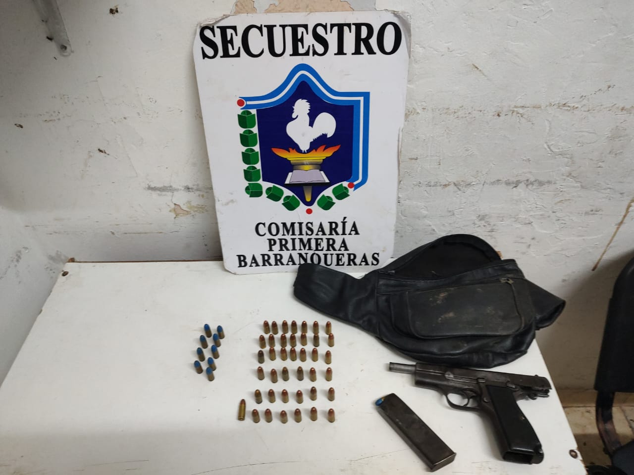 Barranqueras: encontraron armas y balas en la vivienda de un acusado por violencia de género