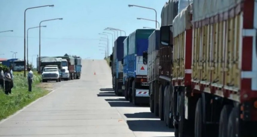 Por la Peregrinación desvían tránsito de camiones en rutas de Corrientes