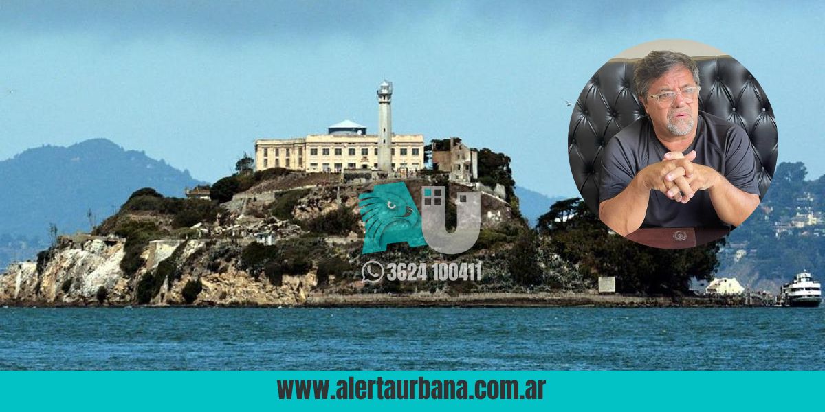   ¿Lo bancás? Caruso Lombardi quiere construir una cárcel en el río para “no molestar” a los vecinos