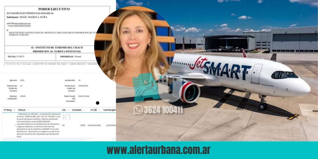 Mazzaroli: “La contratación a Pampita salieron de fondos del CFI”