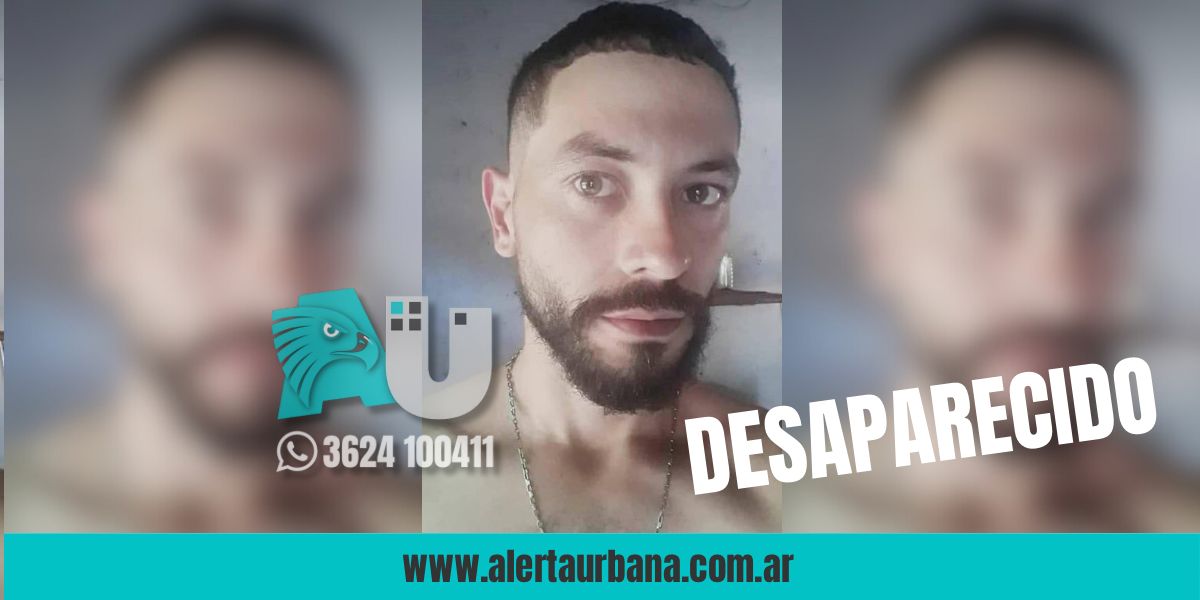 Buscan a Danilo Darío Candia, un hombre de 31 años desaparecido en Margarita Belén