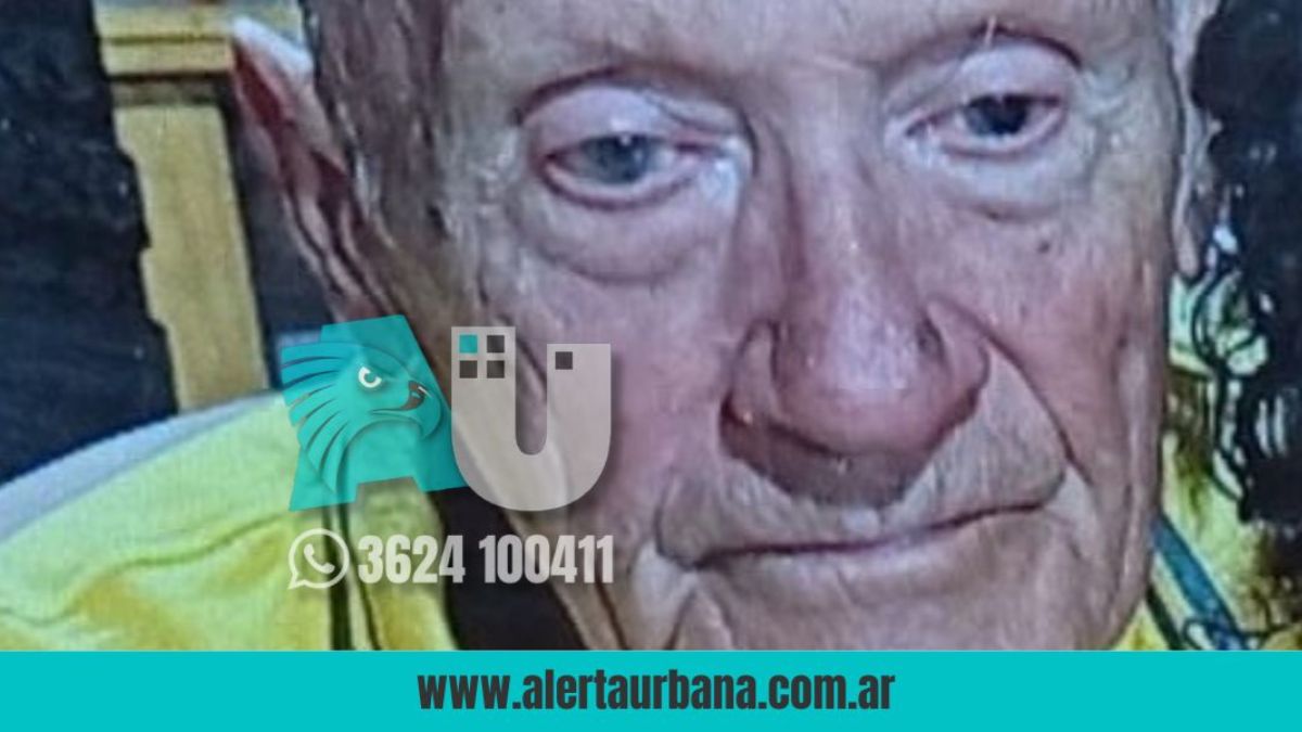 Barranqueras: buscan intensamente a Carlos Enrique Garcia, de 80 años