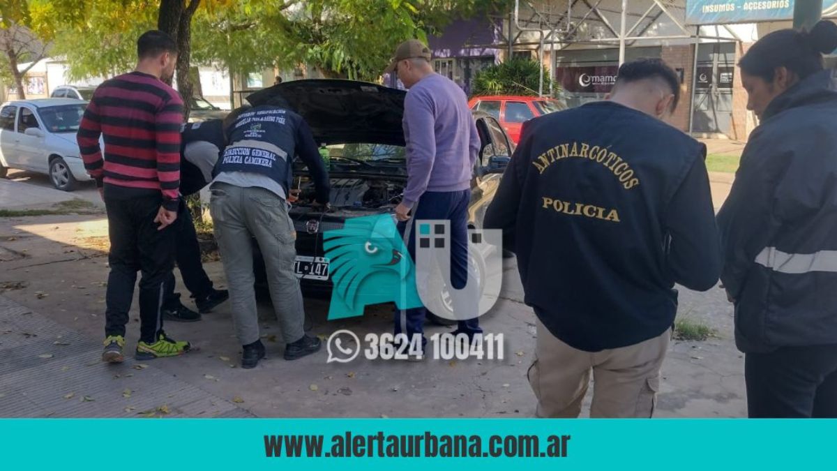 Ya van 88: nuevo secuestro vehicular por motor adulterado en Sáenz Peña