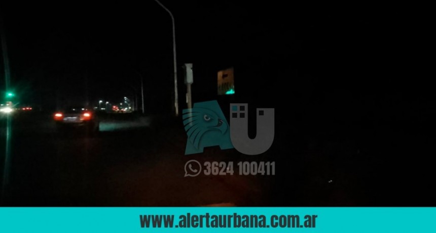 Reclaman falta de iluminación en la colectora de Ruta 11: “Hace tiempo que estamos sin luz” 