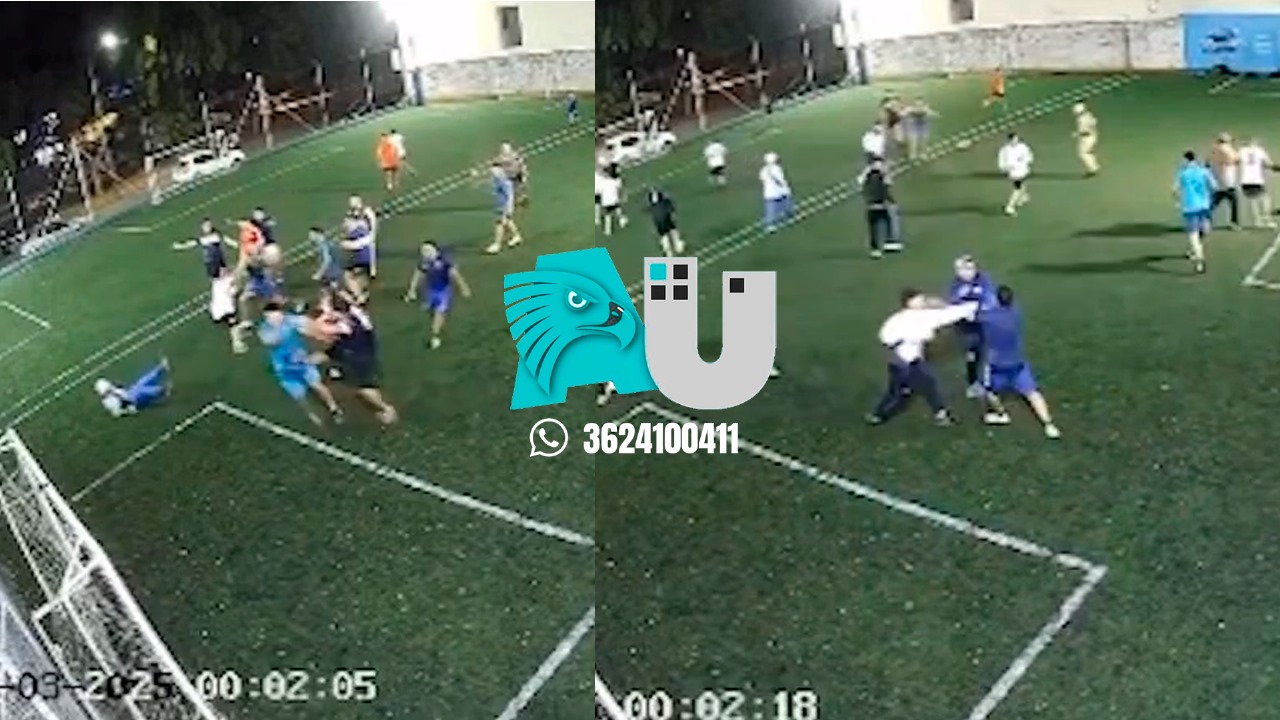 Video: así agredían barrabravas de Vélez a policías que jugaban al fútbol 