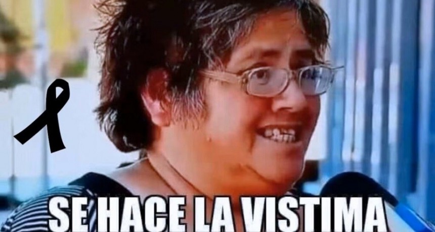 Murió la mujer del meme “se hace la vístima”