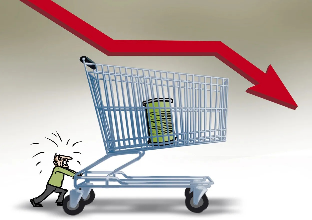Volvió a caer el consumo masivo: marzo registró un descenso del 5,4% en productos esenciales